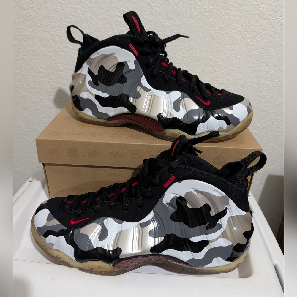 Men's Nike Foamposite One Fighter Jet (Sz 11) Slightly Worn